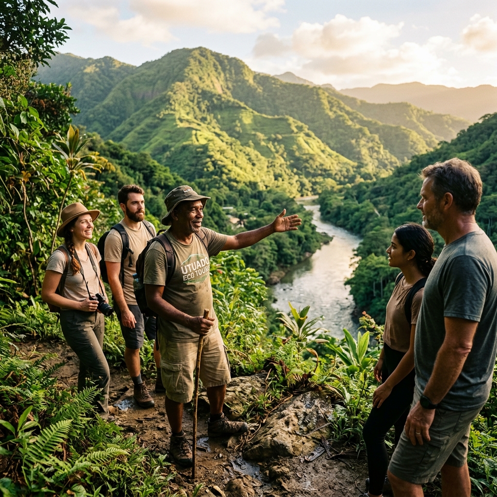 Outdoor adventure with a local guide